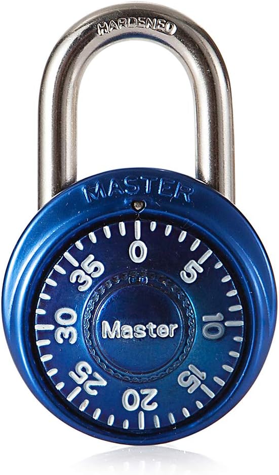 Ver especificaciones técnicas y precio actualizado de Master lock 1533 Candado de Combinación de Acero Inoxidable, Multicolor, 5,7 cm x Fotografía técnica oficial de Master lock 1533 Candado de Combinación de Acero Inoxidable, Multicolor, 5,7 cm x - Vista frontal con fondo blanco