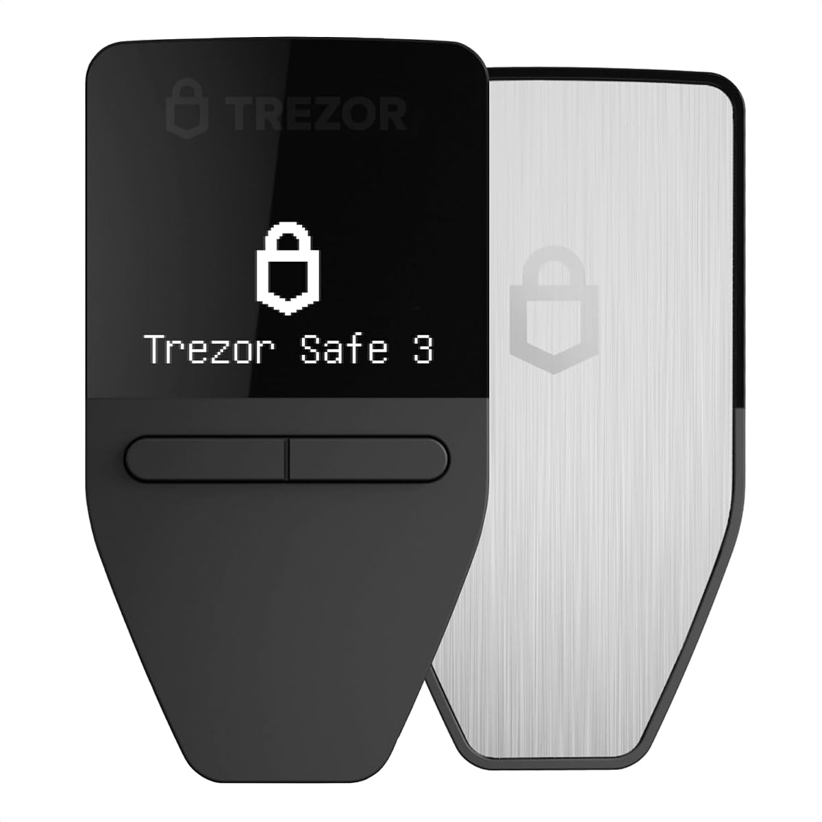 Fotografía técnica oficial de COLDCARD Mk4 - Billetera Fría Bitcoin Only con Doble Chip Seguro y Modo Air-Gap - Vista frontal con fondo blanco