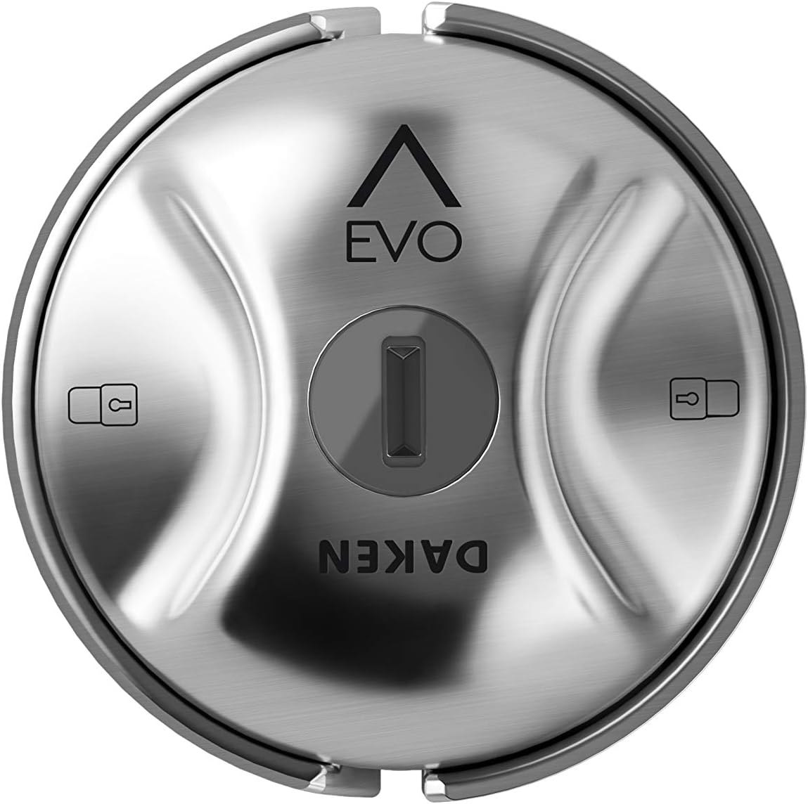 Ver especificaciones técnicas y precio actualizado de DAKEN Saturn Evo Single - 1 Cerradura Antirrobo para Vehículos Comerciales e Industriales Fotografía técnica oficial de DAKEN Saturn Evo Single - 1 Cerradura Antirrobo para Vehículos Comerciales e Industriales - Vista frontal con fondo blanco