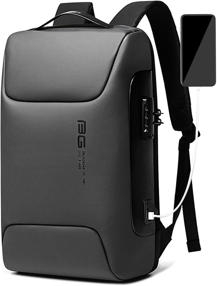 Ver especificaciones técnicas y precio actualizado de FANDARE 2026 Nueva mochila antirrobo portátil de 15.6 pulgadas con USB hombre mujer Fotografía técnica oficial de FANDARE 2026 Nueva mochila antirrobo portátil de 15.6 pulgadas con USB hombre mujer - Vista frontal con fondo blanco