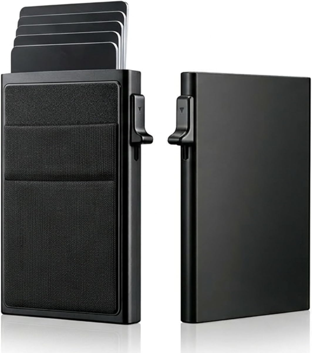 Ver especificaciones técnicas y precio actualizado de Tarjetero Hombre Bloqueo RFID, Porta Tarjetas Crédito, Carteras para Hombre y Mujer, Tarjetero Fotografía técnica oficial de Tarjetero Hombre Bloqueo RFID, Porta Tarjetas Crédito, Carteras para Hombre y Mujer, Tarjetero - Vista frontal con fondo blanco