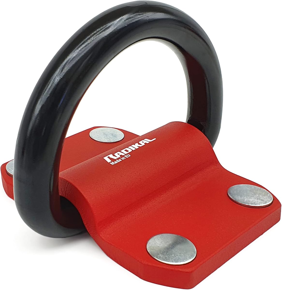 Ver especificaciones técnicas y precio actualizado de RADIKAL RK60 Anclaje Suelo Pared XXL Premium con Anilla Basculante de ø20mm Fotografía técnica oficial de RADIKAL RK60 Anclaje Suelo Pared XXL Premium con Anilla Basculante de ø20mm - Vista frontal con fondo blanco